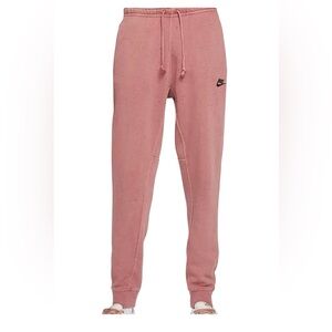 Nike Sportswear Club Fleece Revival Joggers Sweatpants Rosewood Pink Large